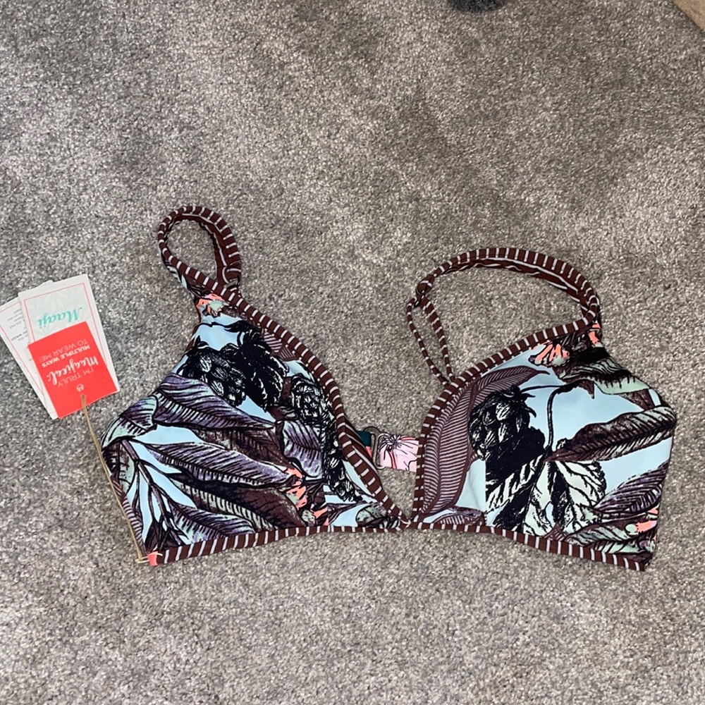 NWT maaji reversible swimsuit top